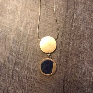Madewell Lapis Pendant Necklace